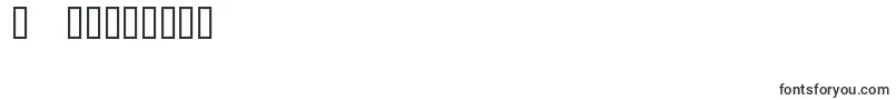 fuente MyCrazyText – Fuentes para números