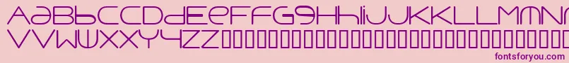 Punavuor Font – Purple Fonts on Pink Background