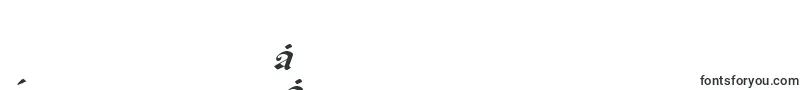 フォントValeriusei – 中国の文字（簡体字）