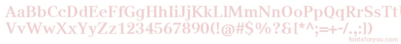 CompatilTextLtComBold Font – Pink Fonts on White Background