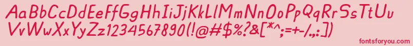 Más sobre la fuente AscotaRegularItalic fuente AscotaRegularItalic – Fuentes Rojas Sobre Fondo Rosa