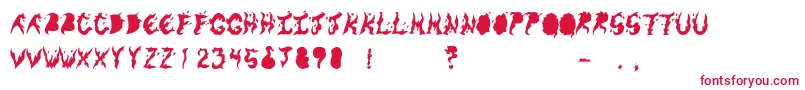 KeneelMessy Font – Red Fonts