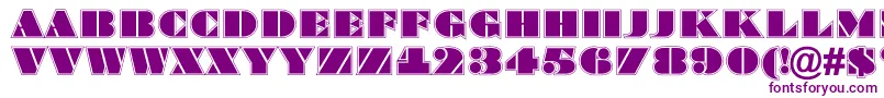 Bragga8-fontti – violetit fontit