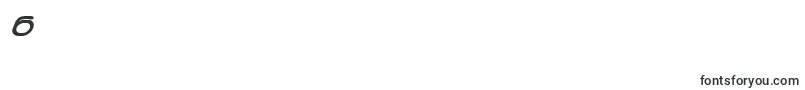 NeoGeoBoldItalic Font – Fonts for Digit 6