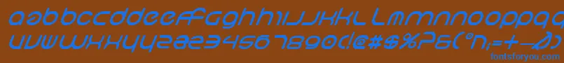 Más sobre la fuente NeoGeoBoldItalic fuente NeoGeoBoldItalic – Fuentes Azules Sobre Fondo Marrón