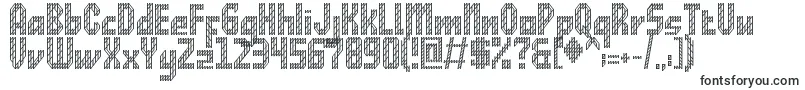 Шрифт RawDistrict – декоративные шрифты