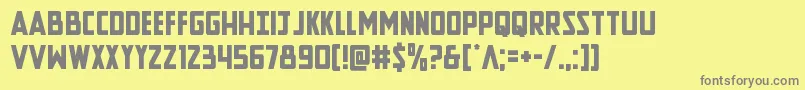 Więcej informacji o czcionce Newcomictitle Czcionka Newcomictitle – szare czcionki na żółtym tle
