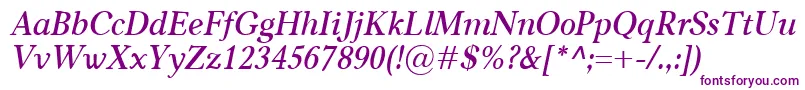 CarniolaSemiboldItalic Font – Purple Fonts