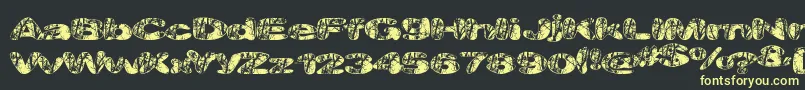 More about Majorveins Font Majorveins Font – Yellow Fonts on Black Background