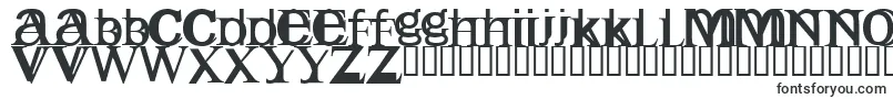 Englishgothic-fontti – Katalogi