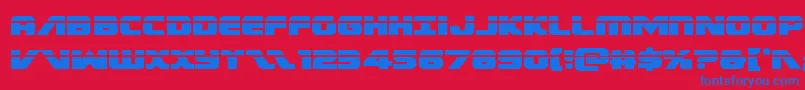 Подробнее о шрифте Federalescortlaser Шрифт Federalescortlaser – синие шрифты на красном фоне