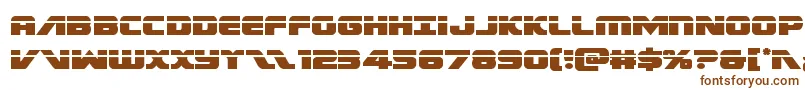 Federalescortlaser Font – Brown Fonts on White Background