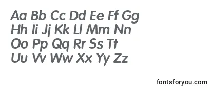 VolkswagenserialBolditalic Font