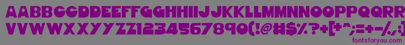 GorgeousGirls Font – Purple Fonts on Gray Background