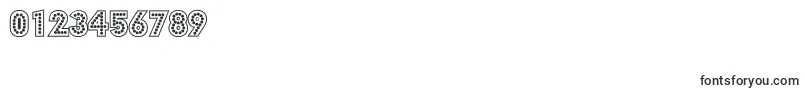 BudmoJigglerBold Font – Fonts for Numbers and Digits