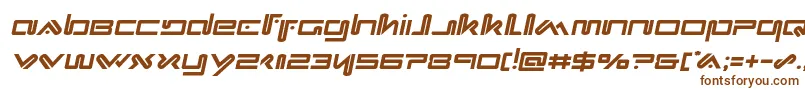 Xephyrsemital-fontti – ruskeat fontit