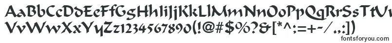 CalligrapherRegular Font – Catalog