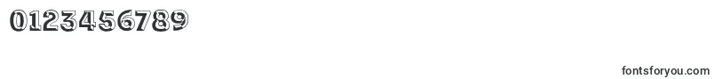Race1BranntPlusChiseledNcv Font – Fonts for Numbers and Digits