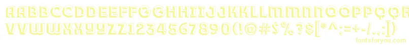 Race1BranntPlusChiseledNcv Font – Yellow Fonts