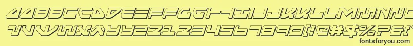 More about Seariderfalcon3Dital Font Seariderfalcon3Dital Font – Black Fonts on Yellow Background