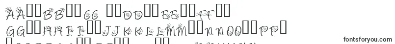 KrButterfly-Schriftart – gälische Schriften