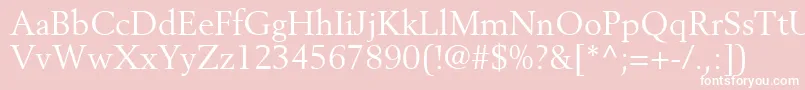 CortexSsi Font – White Fonts on Pink Background