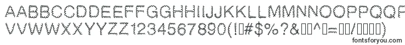 Gaelle2002-fontti – Alkavat G:lla olevat fontit