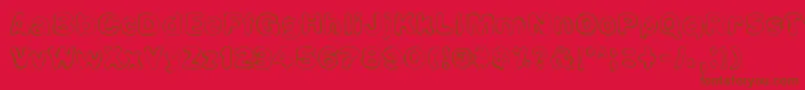 Lisätietoja ChrysePlanitia-fontista ChrysePlanitia-fontti – ruskeat fontit punaisella taustalla
