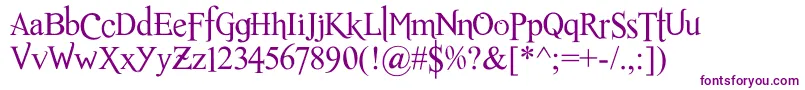 RomanceFatalSerifStd Font – Purple Fonts