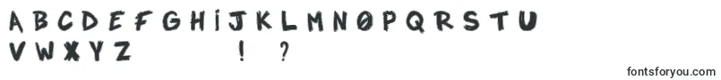 Шрифт Notadropelight – детские шрифты