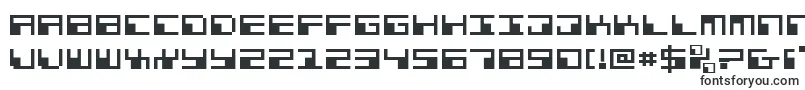 PhaserBankExpanded Font – Catalog