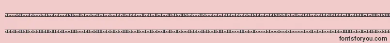 Binx01s Font – Black Fonts on Pink Background