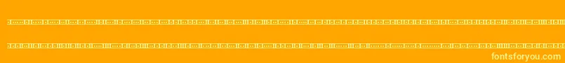 More about Binx01s Font Binx01s Font – Yellow Fonts on Orange Background