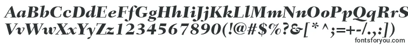 FairfieldLt86HeavyItalic Font – Vertical Fonts