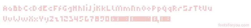 Шрифт Dupix – розовые шрифты
