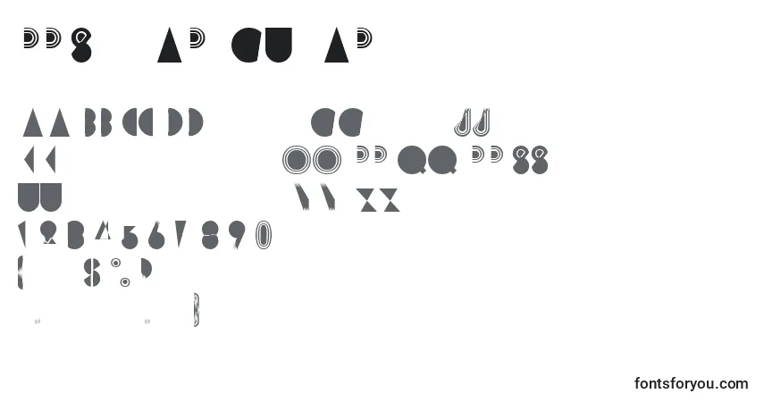 Czcionka PrismaRegular – alfabet, cyfry, specjalne znaki