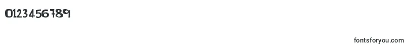 IntensaFuente-Schriftart – Schriften für Zahlen und Nummern