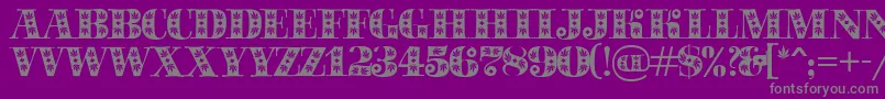 More about Sapphiresativa Font Sapphiresativa Font – Gray Fonts on Purple Background