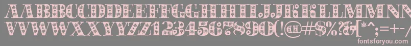 More about Sapphiresativa Font Sapphiresativa Font – Pink Fonts on Gray Background