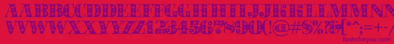 More about Sapphiresativa Font Sapphiresativa Font – Purple Fonts on Red Background