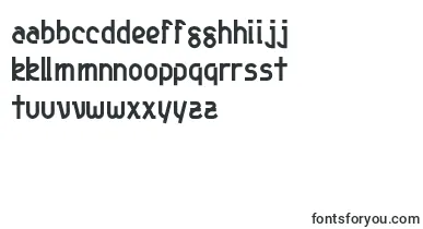Genjibold font – sudanese Fonts