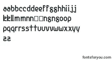 Genjibold font – filipino Fonts
