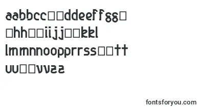 Genjibold font – esperanto Fonts