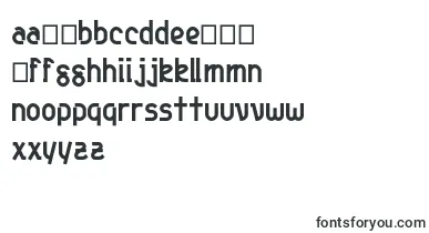 Genjibold font – macedonian Fonts