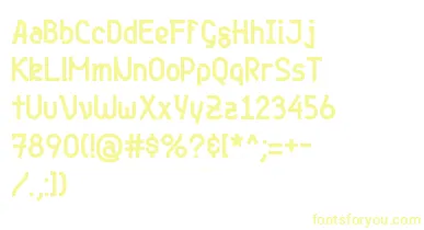 Genjibold font – Yellow Fonts