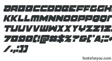 Banjincondital font – block Fonts