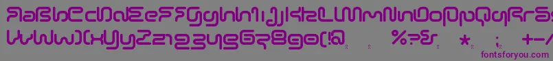 SonicEmpireV2 Font – Purple Fonts on Gray Background