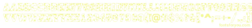 ACampusspots Font – Yellow Fonts