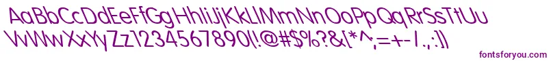 VogueNormalExtremeLefti Font – Purple Fonts