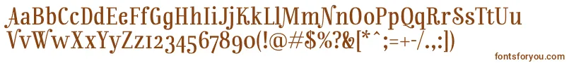 RainbowmansionOsf Font – Brown Fonts